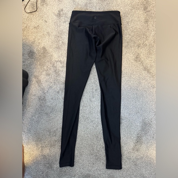 Lululemon Black High-Waisted Leggings - Picture 2 of 4